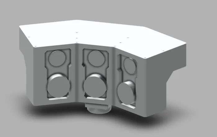 Mobile Portrait triple-camera enclosure design study. Concept render.