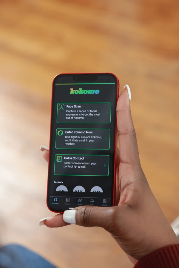 Kokomo’s smartphone application.