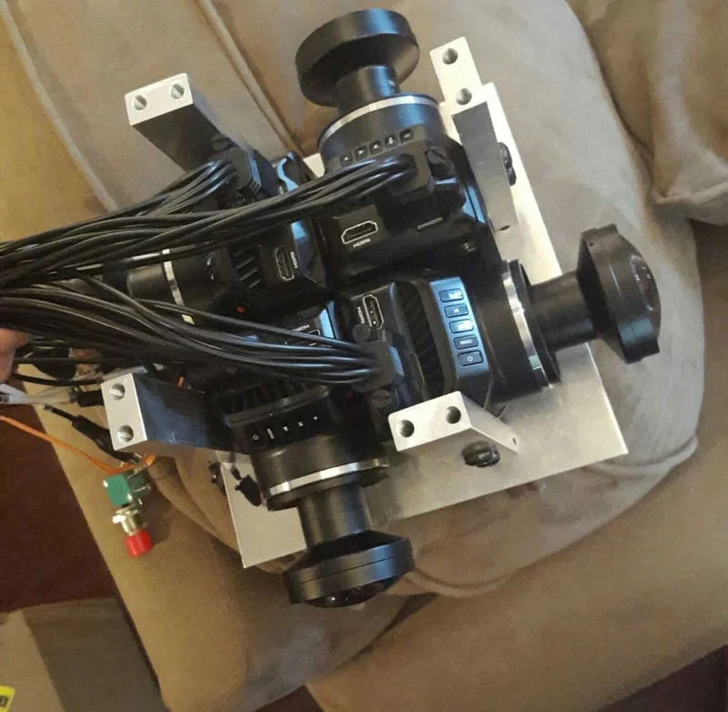 Rough QuadMagic prototype during geometry testing.