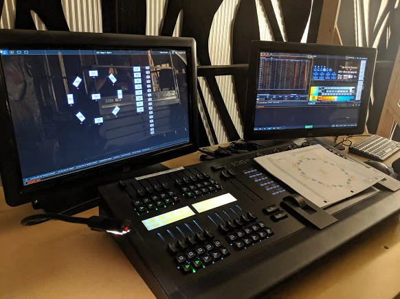 Capture computer monitors and control hardware.