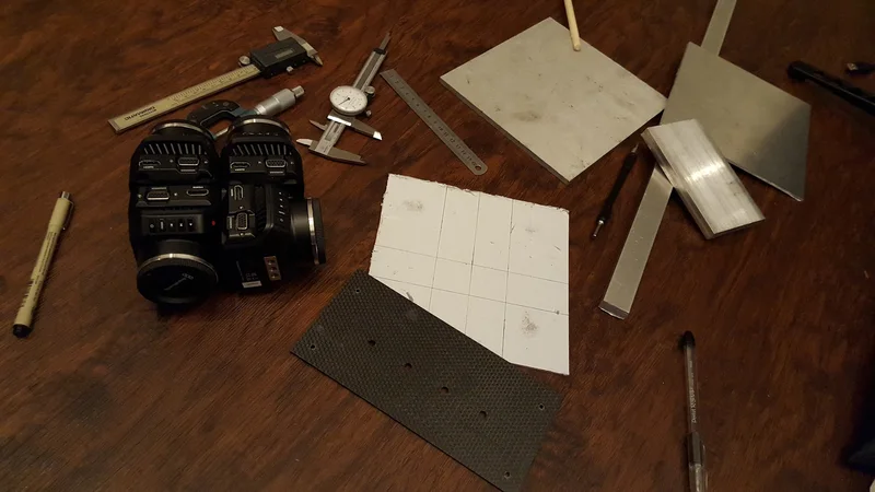 QuadMagic build materials and camera modules.